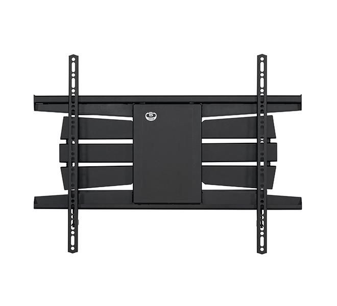 B-Tech BT8228 Soporte de Pared de Doble Brazo Cantilever para Pantalla Extra Grande, Basculante y Giratorio, Diseño Pesado, Gestión de Cables