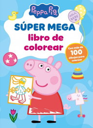 BEASCOA Súper mega libro de colorear (Peppa Pig. Actividades)