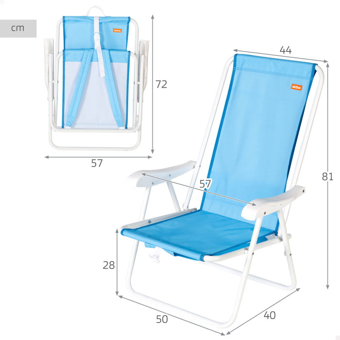 Aktive Silla de Playa Plegable Aktive Silla de Playa Plegable