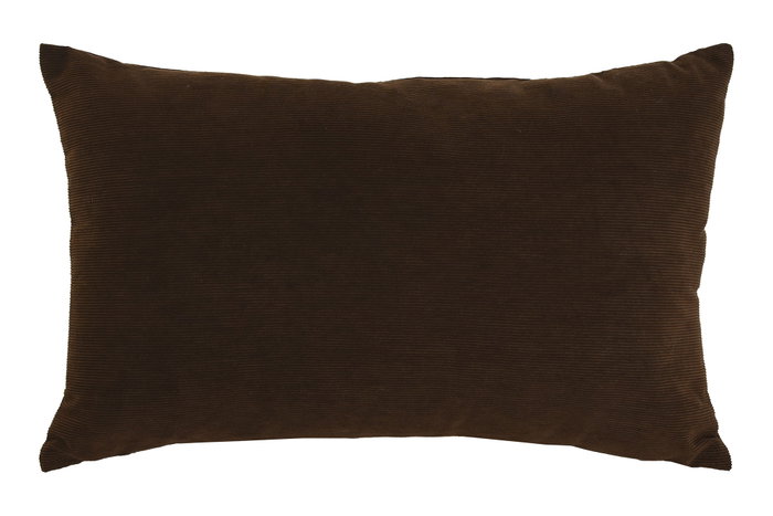DKD Home Decor Cojín Bordado Marrón y Terracota 50x30 cm