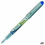 Pilot V Pen Silver desechable azul SVP-4ML de tinta líquida