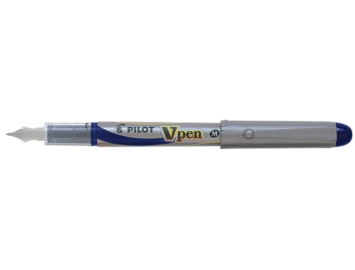Pilot V Pen Silver Azul (Pack de 12 unidades) de tinta líquida Pilot V Pen Silver Azul (Pack de 12 unidades) de tinta líquida