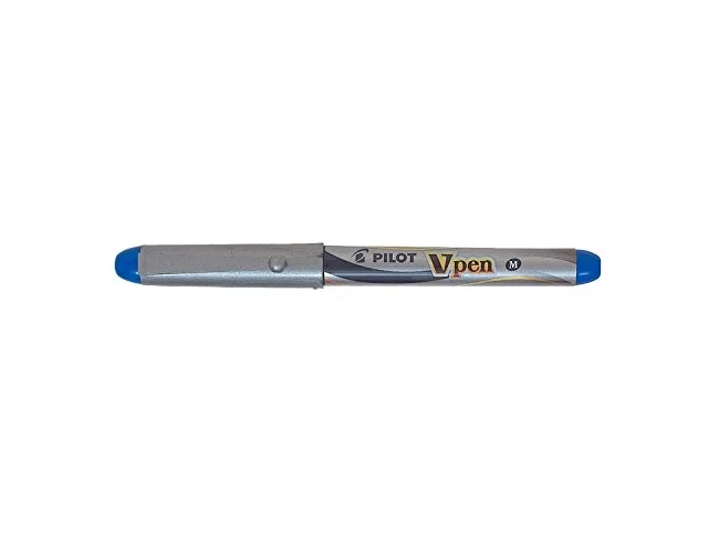 Pilot Set de 12 Plumas Desechables V Pen Silver Azul