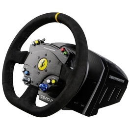 Thrustmaster TS-PC Racer 488 Ferrari Challenge Edition Volante de carreras con base servo motor y réplica del volante Ferrari 488 Challenge