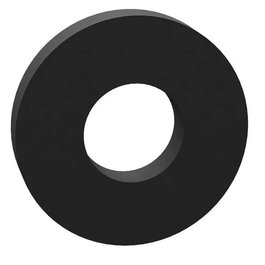 MERNICK Arandela de Plástico Negro 8-20-3 Polietileno de Baja Densidad - Pack de 1000 Unidades
