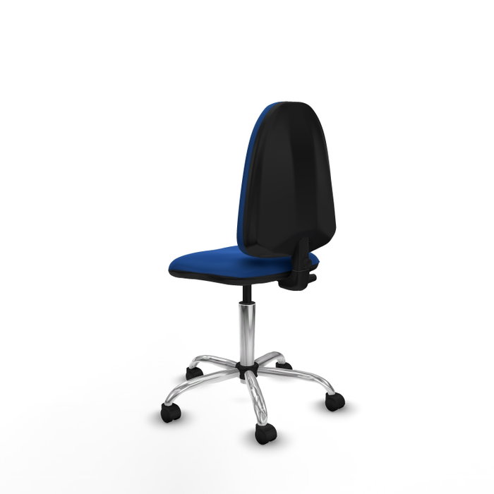 PIQUERAS Y CRESPO Silla de oficina Aýna azul sin brazos PIQUERAS Y CRESPO Silla de oficina Aýna azul sin brazos