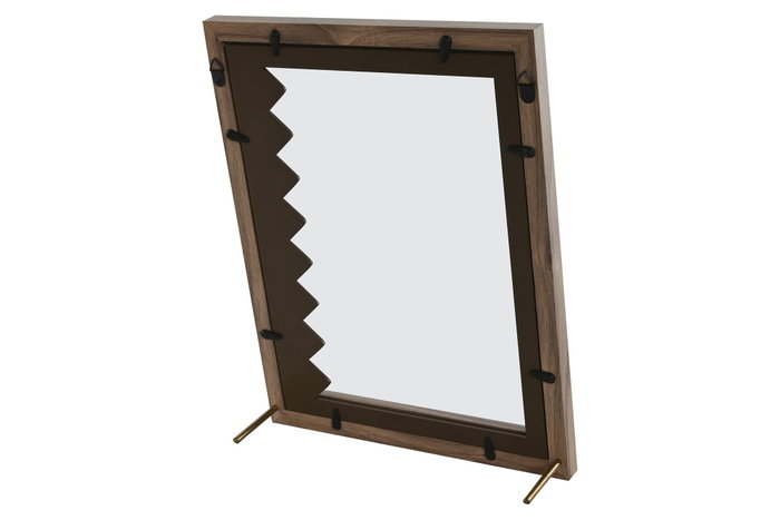 DKD Home Decor Marco de fotos 15x20 MDF Cristal Natural 25x7x32 DKD Home Decor Marco de fotos 15x20 MDF Cristal Natural 25x7x32