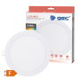 GSC Evolution Downlight empotrable LED redondo Lonbo 20W 3000K Blanco