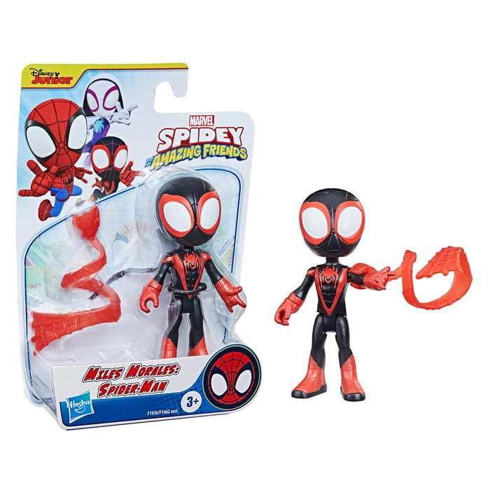 Hasbro Figura Miles Morales Spidey F1936 Marvel 10cm +3 Años