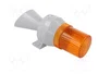 AUER SIGNAL Señalizador Luminoso y Sonoro KLL Naranja 24VDC