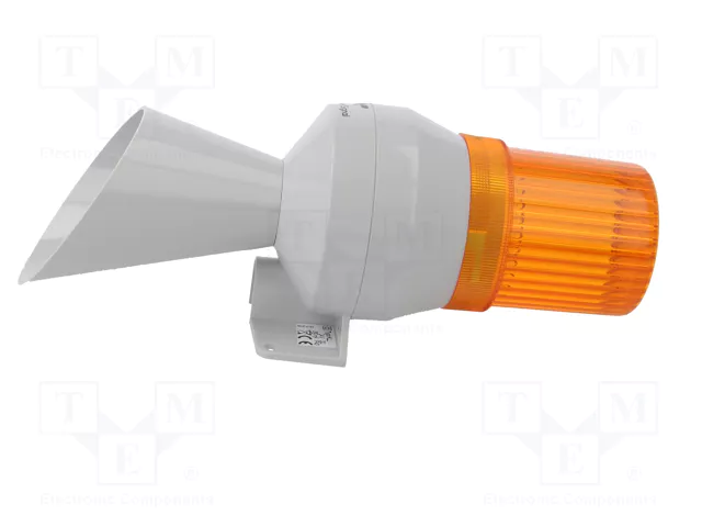 AUER SIGNAL Señalizador Luminoso y Sonoro KLL Naranja 24VDC