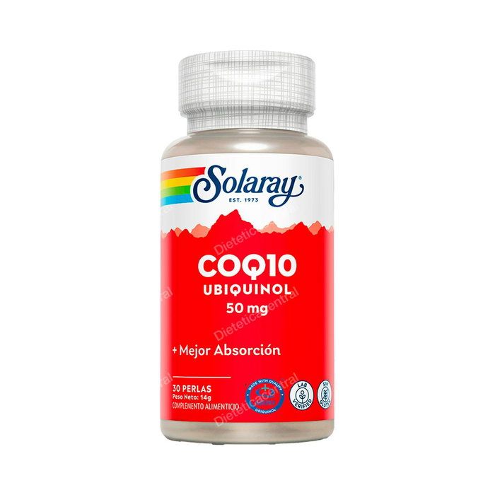 SOLARAY Ubiquinol CoQ10 50 mg (30 perlas) SOLARAY Ubiquinol CoQ10 50 mg (30 perlas)