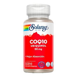 Solaray Ubiquinol CoQ10 50mg 30 perlas