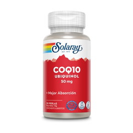 Solaray Ubiquinol CoQ-10 50 mg 30 perlas