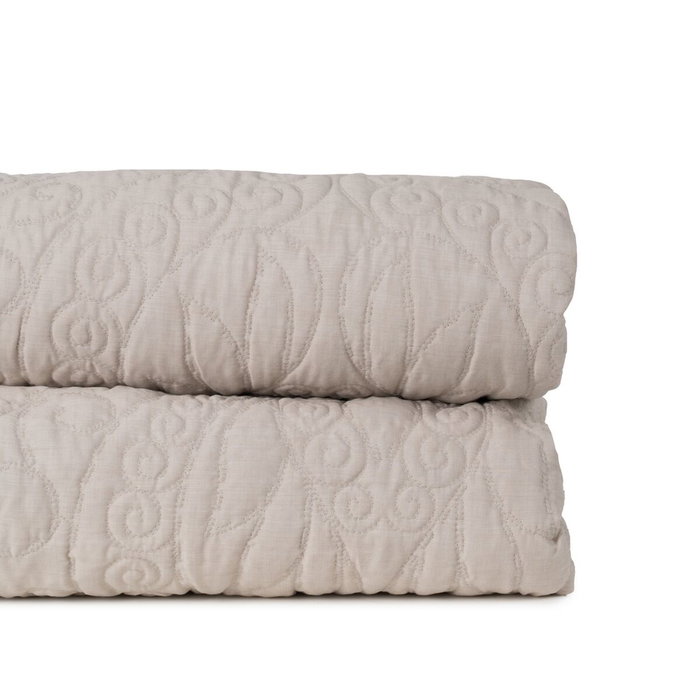 Colcha Beige 240 x 1 x 260 cm Colcha Beige 240 x 1 x 260 cm