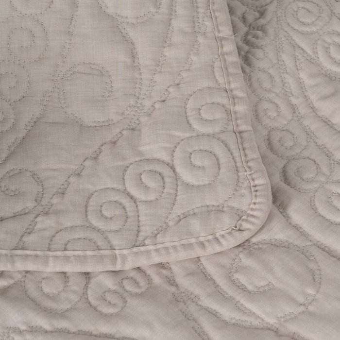 Colcha Beige 240 x 1 x 260 cm Colcha Beige 240 x 1 x 260 cm