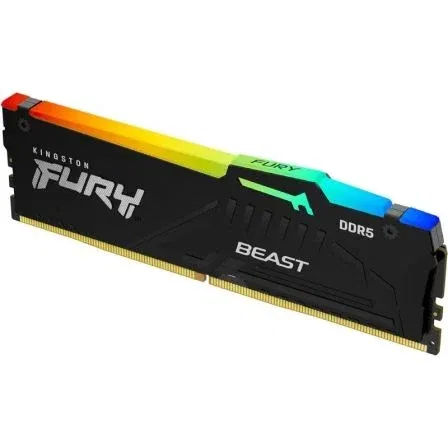 Kingston KF556C40BBA-32 Memoria RAM FURY Beast RGB 32GB DDR5 5600MHz CL40 1.25V DIMM