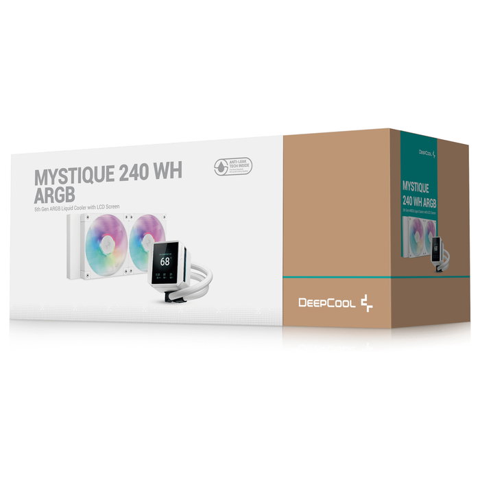 DeepCool Mystique 240 WH ARGB Blanco
