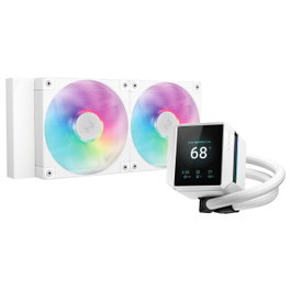 DeepCool Mystique 240 WH ARGB Blanco