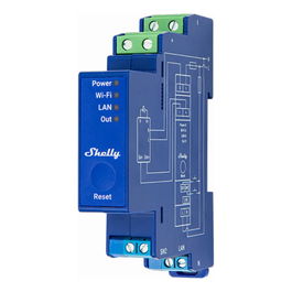 Shelly Pro Dimmer 0/1-10V PM Regulador de Intensidad WLAN LAN BT Messfunktion DIN-Rail