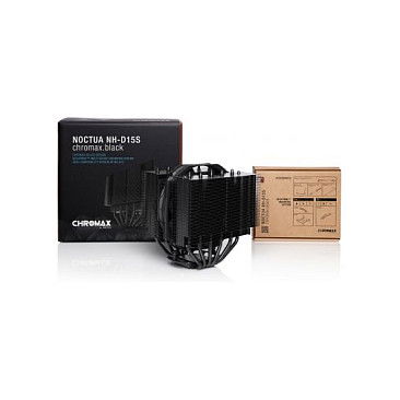 Noctua NH-D15S chromax.black Enfriador CPU 14cm Negro Compatible con 1700, 1200, 11xx, 2066, 2011, AM4, AM5 170W TDP