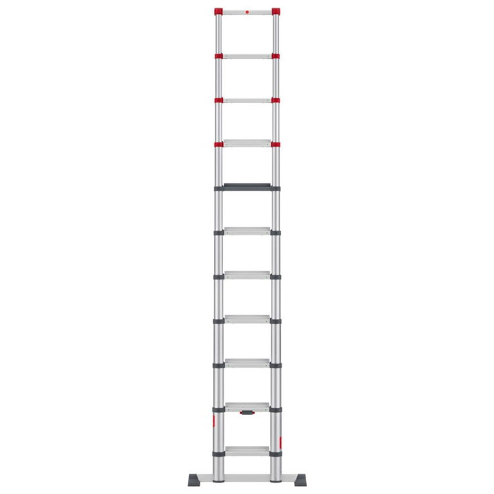 Hailo Master T100 Escalera Telescópica de 11 Peldaños