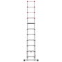 Hailo Master T100 Escalera Telescópica de 11 Peldaños