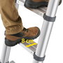 Hailo Master T100 Escalera Telescópica de 11 Peldaños