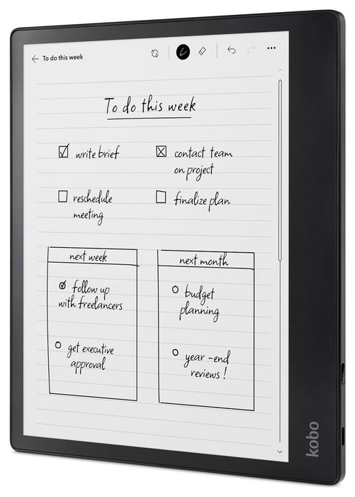 Kobo Elipsa 2E con Stylus, 32 GB, Negro Kobo Elipsa 2E con Stylus, 32 GB, Negro