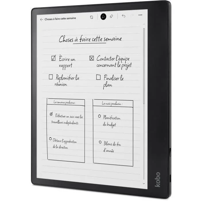 Kobo Elipsa 2E eBook Reader 32 GB, Pantalla E Ink Carta 10.3" con Stylus, Wi-Fi 5, Bluetooth