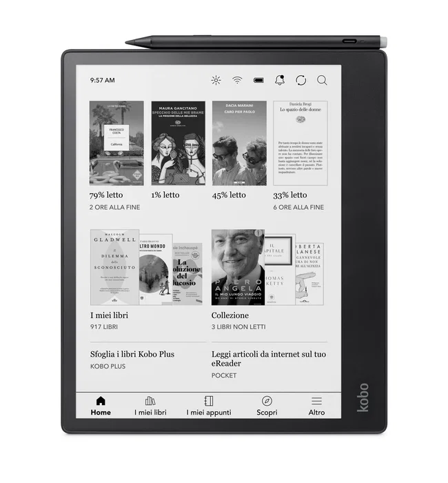 Kobo Elipsa 2E Lector de E-book Pantalla Táctil 32 GB Negro