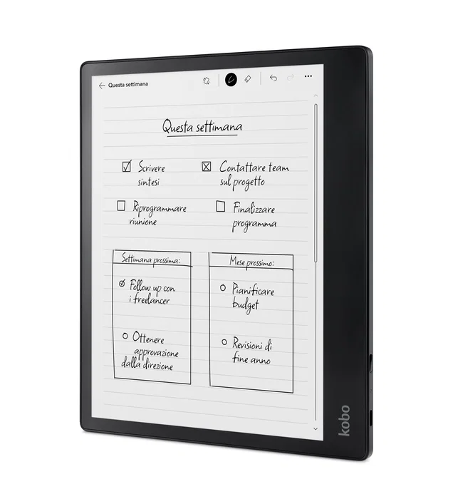 Kobo Elipsa 2E Lector de E-book Pantalla Táctil 32 GB Negro