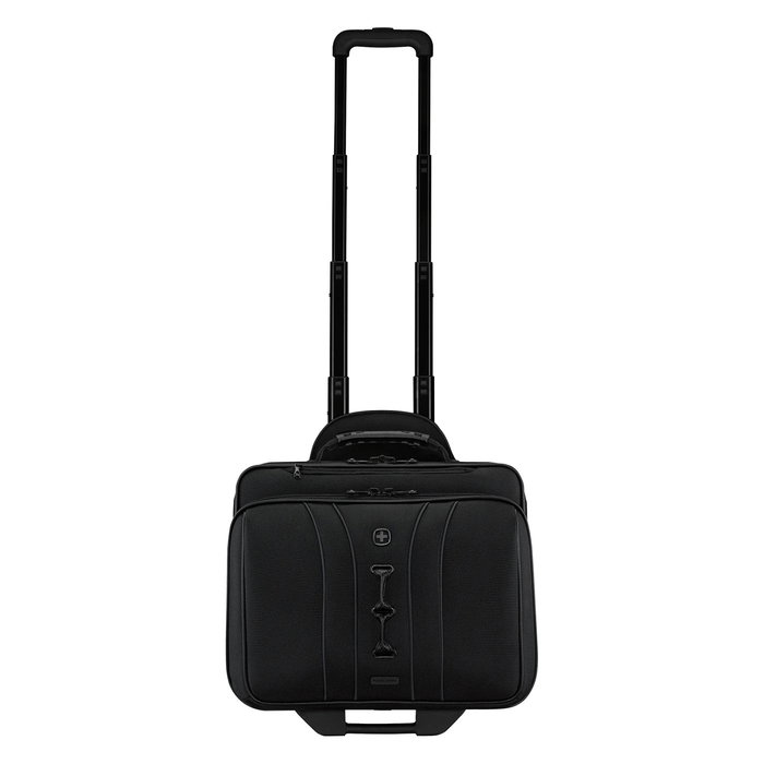 Wenger Legacy Black Series Bandolera para portátil de 15.6 pulgadas con bolsillo para tableta Negro