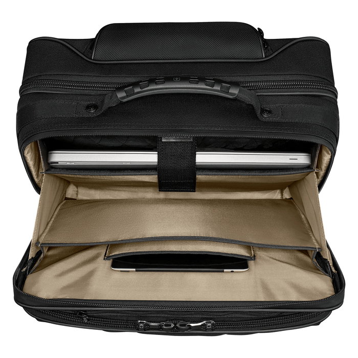 Wenger Legacy Black Series Bandolera para portátil de 15.6 pulgadas con bolsillo para tableta Negro