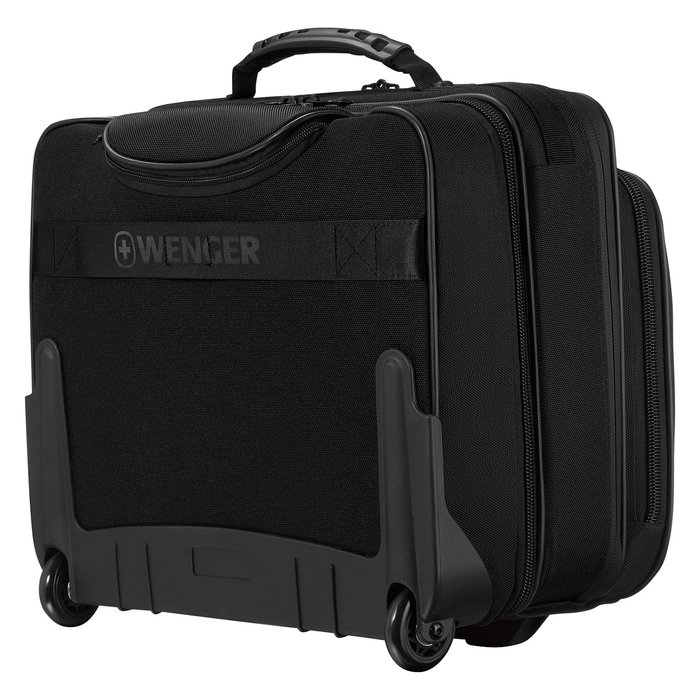 Wenger Legacy Black Series Bandolera para portátil de 15.6 pulgadas con bolsillo para tableta Negro