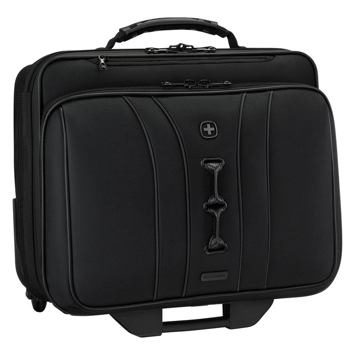 Wenger Legacy Black Series Bandolera para portátil de 15.6 pulgadas con bolsillo para tableta Negro