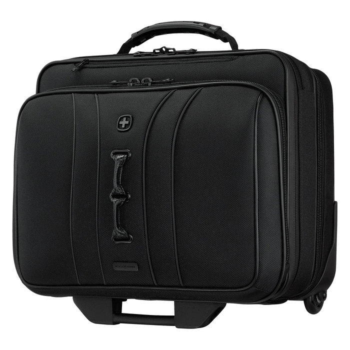 Wenger Legacy Black Series Bandolera para portátil de 15.6 pulgadas con bolsillo para tableta Negro