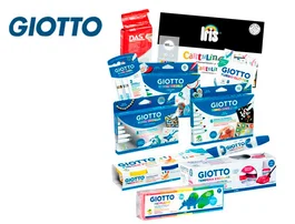 Giotto Lote Vuelta al Cole 2021 para Manualidades y Arte: Incluye Plastilina, Rotuladores Decor, Metálicos, Textil, Témperas y Pintura de Dedos.