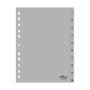 Durable 6511-10 Separador numérico con pestaña A4 Gris