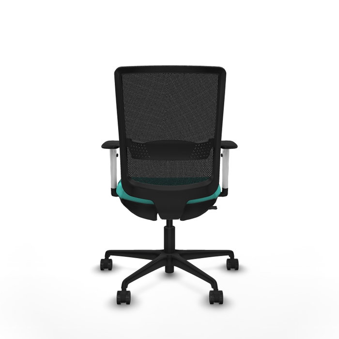 PIQUERAS Y CRESPO Silla de oficina Haches con mecanismo Sincro/Traslack, Turquesa y Negro PIQUERAS Y CRESPO Silla de oficina Haches con mecanismo Sincro/Traslack, Turquesa y Negro