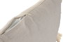 DKD Home Decor Cojin Boho 2c25 Natural Blanco Algodon 45 x 45 cm (2 Unidades)