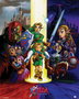The Legend of Zelda Set de 4 Pósteres Ocarina of Time 40 x 50 cm (4)