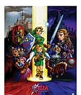 The Legend of Zelda Set de 4 Pósteres Ocarina of Time 40 x 50 cm (4)