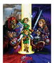 The Legend of Zelda Set de 4 Pósteres Ocarina of Time 40 x 50 cm (4)