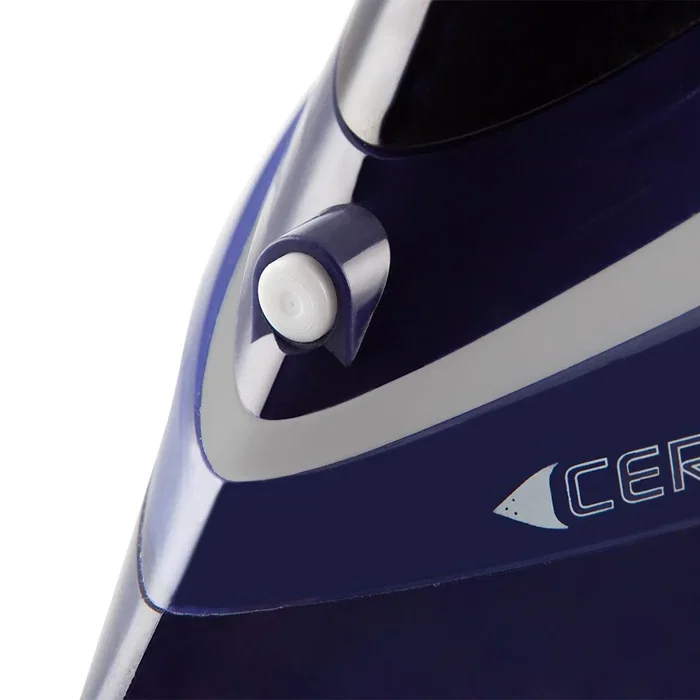 Orbegozo SV 3000 Plancha de Vapor y Seco con Suela Cerámica - 3000 W - Depósito 450 ml - Función Autolimpieza y Apagado Automático