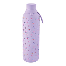 AUREA Botella térmica interior cerámico 750ml lila Little Bloom