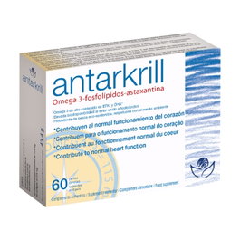 Bioserum Antarkrill Omega 3 60 perlas, Contribuye al normal funcionamiento del corazón