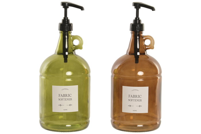 DKD Home Decor Dosificador de Cristal y ABS 3L Surtido DKD Home Decor Dosificador de Cristal y ABS 3L Surtido
