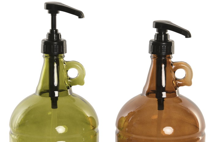 DKD Home Decor Dosificador de Cristal y ABS 3L Surtido DKD Home Decor Dosificador de Cristal y ABS 3L Surtido