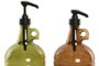 DKD Home Decor Dosificador de Cristal y ABS 3L Surtido